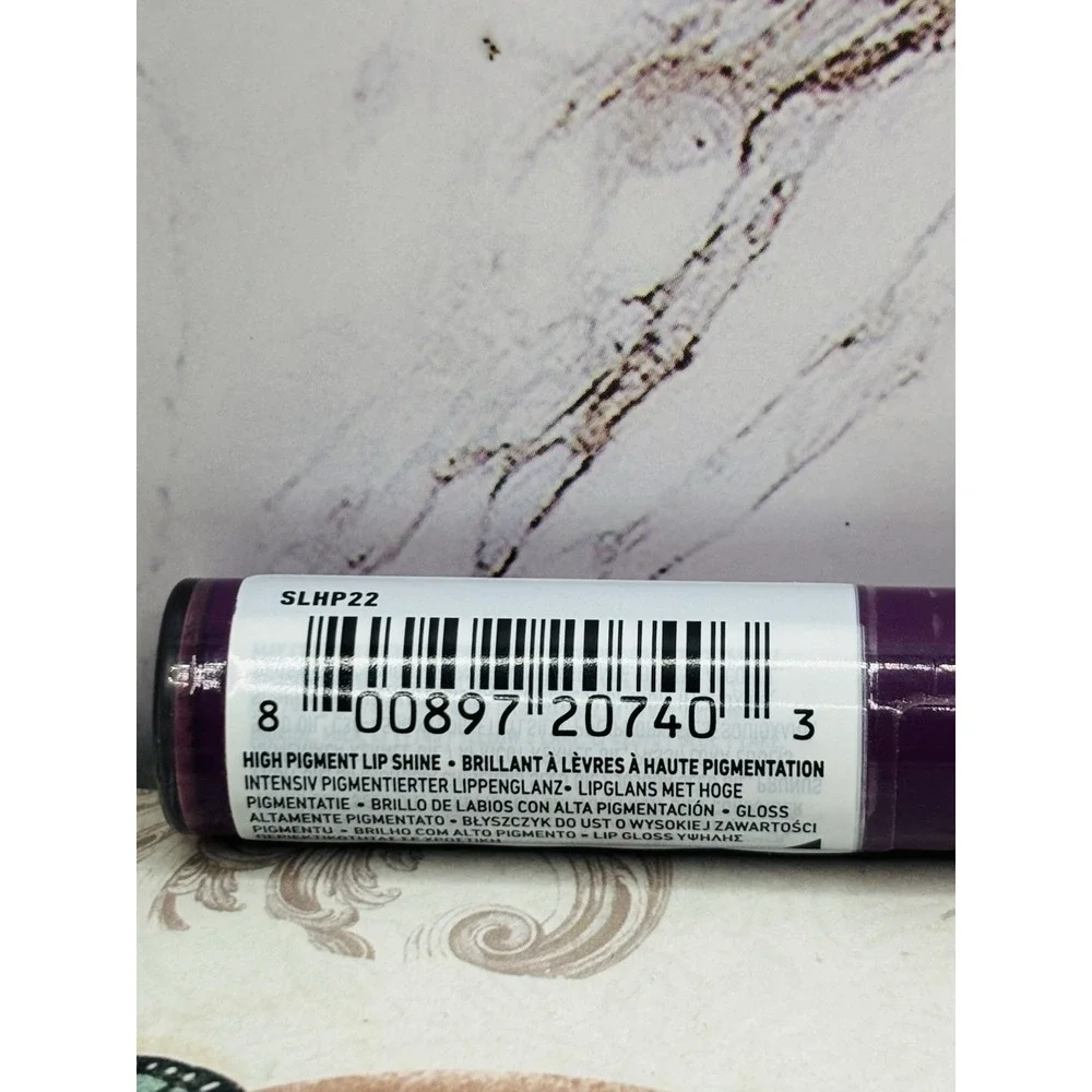 NYX Shine Loud High Shine Lip Color Shake‎ Things Up-Purple Sealed